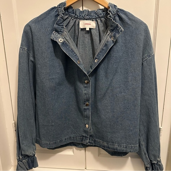 XiRENA Blue Button Down Shirt - Picture 6 of 10